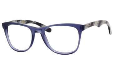 Image of Carrera 6600 Eyeglass Frames CA6600-033Y-5320 - Blue Horn Frame, Lens Diameter 53mm, Distance Between Lenses 20mm