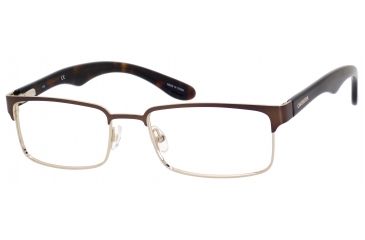 Image of Carrera 6606 Bifocal Prescription Eyeglasses CA6606-0BDV-5318 - Brown / Light Gold Frame, Lens Diameter 53mm, Distance Between Lenses 18mm