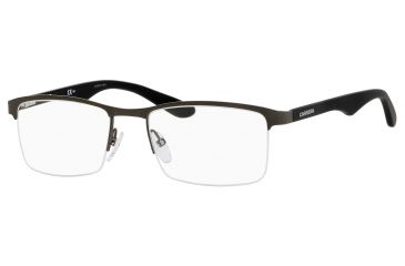 Image of Carrera 6623 Single Vision Prescription Eyeglasses CA6623-0XVD-5219 - Dark Ruthenium Black Frame, Lens Diameter 52mm, Distance Between Lenses 19mm