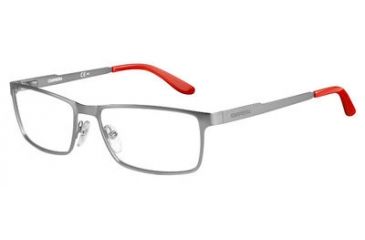 Image of Carrera 6630 Bifocal Prescription Eyeglasses CA6630-0R80-5617 - Semi Matte Dark Ruthenium Frame, Lens Diameter 56mm, Distance Between Lenses 17mm