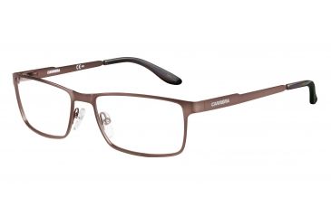 Image of Carrera 6630 Bifocal Prescription Eyeglasses CA6630-0J8P-5617 - Semi Matte Brown Frame, Lens Diameter 56mm, Distance Between Lenses 17mm