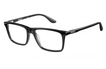 Image of Carrera 6637/N Bifocal Prescription Eyeglasses CA6637N-0807-5217 - Black Frame, Lens Diameter 52mm, Distance Between Lenses 17mm