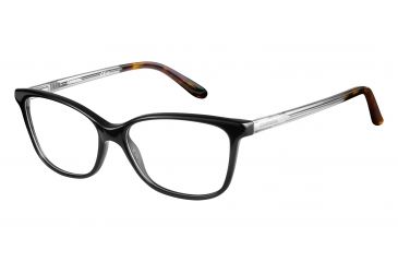 Image of Carrera 6646 Single Vision Prescription Eyeglasses CA6646-03L3-5215 - Black Gray Frame, Lens Diameter 52mm, Distance Between Lenses 15mm