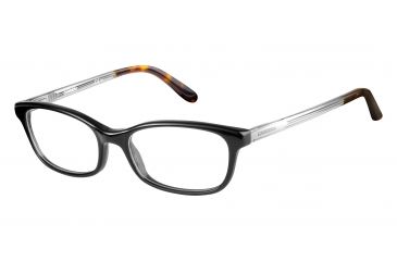 Image of Carrera 6647 Eyeglass Frames CA6647-03L3-5217 - Black Gray Frame, Lens Diameter 52mm, Distance Between Lenses 17mm