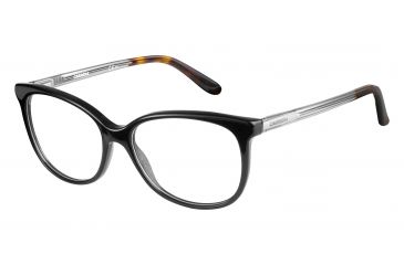 Image of Carrera 6648 Single Vision Prescription Eyeglasses CA6648-03L3-5115 - Black Gray Frame, Lens Diameter 51mm, Distance Between Lenses 15mm