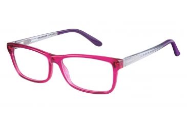 Image of Carrera 6650 Progressive Prescription Eyeglasses CA6650-0TCX-5415 - Pink/Gray Frame, Lens Diameter 54mm, Distance Between Lenses 15mm
