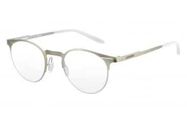 Image of Carrera 6659 Eyeglass Frames CA6659-0VCD-4622 - Matte Gold Gray Frame, Lens Diameter 46mm, Distance Between Lenses 22mm