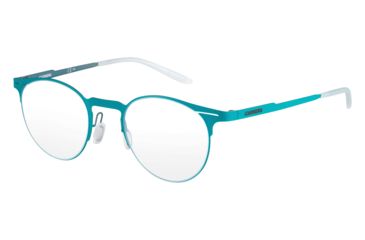 Image of Carrera 6659 Eyeglass Frames CA6659-0VBP-4622 - Matte Teal Aqua Frame, Lens Diameter 46mm, Distance Between Lenses 22mm