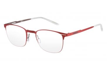 Image of Carrera 6660 Bifocal Prescription Eyeglasses CA6660-0VZ4-4822 - Matte Red / Dark Red Frame, Lens Diameter 48mm, Distance Between Lenses 22mm