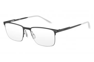 Image of Carrera 6661 Single Vision Prescription Eyeglasses CA6661-0003-5220 - Matte Black Frame, Lens Diameter 52mm, Distance Between Lenses 20mm