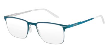 Image of Carrera 6661 Single Vision Prescription Eyeglasses CA6661-0VCB-5020 - Matte Teal / Palladium Frame, Lens Diameter 50mm, Distance Between Lenses 20mm
