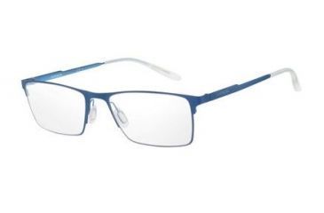 Image of Carrera 6662 Bifocal Prescription Eyeglasses CA6662-0LXV-5318 - Matte Blue Frame, Lens Diameter 53mm, Distance Between Lenses 18mm