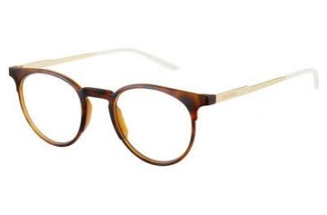 Image of Carrera 6665 Eyeglass Frames CA6665-00KS-4721 - Havana Gold Frame, Lens Diameter 47mm, Distance Between Lenses 21mm