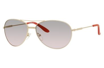 Image of Carrera 69/S Single Vision Prescription Sunglasses CA69S-0AOZ-UZ-6015 - Lens Diameter 60 mm, Frame Color Semi Matte Gold