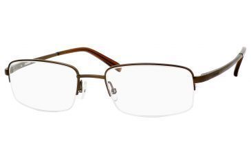 Image of Carrera 7474/T Eyeglass Frames CA7474-01J0-5119 - Opaque Brown Frame, Lens Diameter 51mm, Distance Between Lenses 19mm