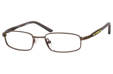 Image of Carrera 7516 Eyeglass Frames CA7516-01E8-4516 - Brown Semi Shiny Frame, Lens Diameter 45mm, Distance Between Lenses 16mm