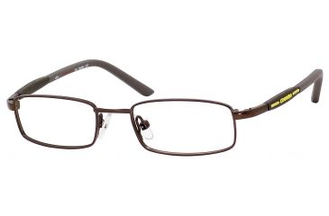 Image of Carrera 7517 Eyeglass Frames CA7517-01E8-4416 - Brown Semi Shiny Frame, Lens Diameter 44mm, Distance Between Lenses 16mm