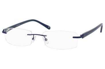 Image of Carrera 7543 Bifocal Prescription Eyeglasses CA7543-0FK5-5218 - Matte Blue Frame, Lens Diameter 52mm, Distance Between Lenses 18mm
