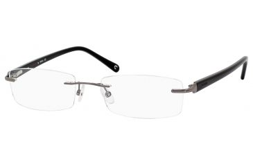 Image of Carrera 7543 Bifocal Prescription Eyeglasses CA7543-0TZ2-5218 - Gunmetal / Black Frame, Lens Diameter 52mm, Distance Between Lenses 18mm
