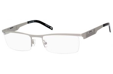 Image of Carrera 7567 Progressive Prescription Eyeglasses CA7567-0011-5319 - Matte Pallalium Frame, Lens Diameter 53mm, Distance Between Lenses 19mm