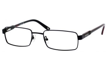 Image of Carrera 7572 Eyeglass Frames CA7572-0003-5219 - Semi Matte Black Frame, Lens Diameter 52mm, Distance Between Lenses 19mm