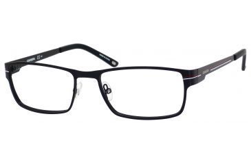 Image of Carrera 7582 Progressive Prescription Eyeglasses CA7582-0003-5417 - Matte Black Frame, Lens Diameter 54mm, Distance Between Lenses 17mm