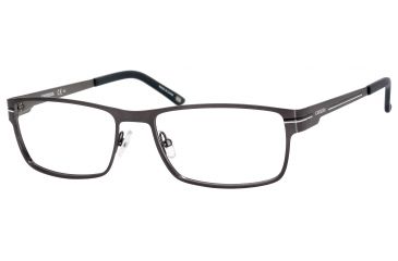 Image of Carrera 7582 Progressive Prescription Eyeglasses CA7582-0R80-5417 - Semi Matte Ruthenium Frame, Lens Diameter 54mm, Distance Between Lenses 17mm