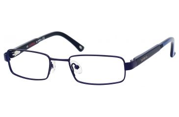Image of Carrera 7587 Eyeglass Frames CA7587-01P6-4517 - Navy Frame, Lens Diameter 45mm, Distance Between Lenses 17mm