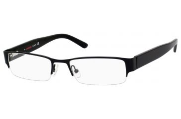 Image of Carrera 7594 Progressive Prescription Eyeglasses CA7594-0JBC-5218 - Matte Black Frame, Lens Diameter 52mm, Distance Between Lenses 18mm