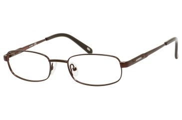Image of Carrera 7603 Eyeglass Frames CA7603-01P5-4617 - Brown Frame, Lens Diameter 46mm, Distance Between Lenses 17mm