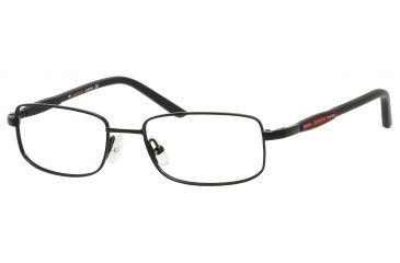 Image of Carrera 7604 Eyeglass Frames CA7604-091T-4616 - Black Frame, Lens Diameter 46mm, Distance Between Lenses 16mm