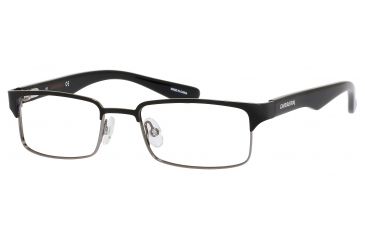 Image of Carrera 7605 Eyeglass Frames CA7605-0JOP-4517 - Matte Black Frame, Lens Diameter 45mm, Distance Between Lenses 17mm