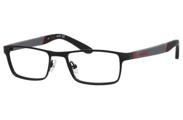 Image of Carrera 7606 Eyeglass Frames CA7606-0003-4617 - Black Frame, Lens Diameter 46mm, Distance Between Lenses 17mm