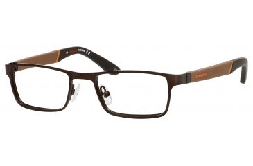 Image of Carrera 7606 Eyeglass Frames CA7606-01F1-4617 - Brown Frame, Lens Diameter 46mm, Distance Between Lenses 17mm
