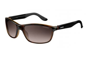 Image of Carrera 8000/S Bifocal Prescription Sunglasses CA8000S-02XF-LA-6118 - Frame Color Havana, Lens Diameter 61 mm