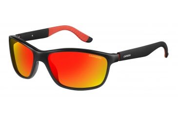 Image of Carrera 8000/S Bifocal Prescription Sunglasses CA8000S-0DL5-UZ-6118 - Frame Color Matte Black, Lens Diameter 61 mm