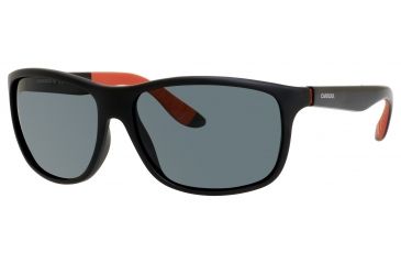 Image of Carrera 8001/S Bifocal Prescription Sunglasses CA8001S-00VH-Y2-6116 - Lens Diameter 61 mm, Frame Color Rubber Black