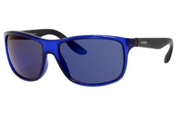 Image of Carrera 8001/S Bifocal Prescription Sunglasses CA8001S-00VI-1G-6116 - Lens Diameter 61 mm, Frame Color Blue Transparent