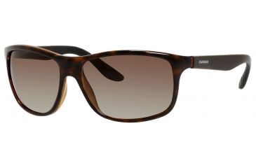 Image of Carrera 8001/S Bifocal Prescription Sunglasses CA8001S-02XL-LA-6116 - Frame Color Havana, Lens Diameter 61 mm