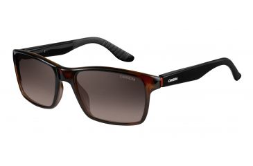 Image of Carrera 8002/S Bifocal Prescription Sunglasses CA8002S-02XF-LA-5418 - Lens Diameter 54 mm, Frame Color Havana