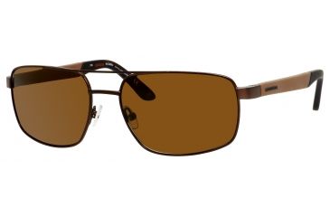 Image of Carrera 8006/S Progressive Prescription Sunglasses CA8006S-1F1P-VW-5917 - Lens Diameter 59 mm, Frame Color Brown