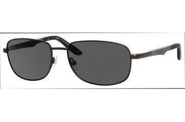 Image of Carrera 8007/S Bifocal Prescription Sunglasses CA8007S-1G0P-Y2-5817 - Frame Color Gunmetal, Lens Diameter 58 mm