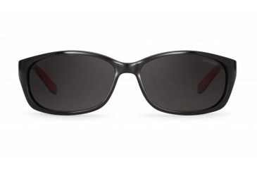 Image of Carrera 8016/S Sunglasses CA8016S-0D28-M9-6015 - Shiny Black Frame, Gray Polarized Lenses, Lens Diameter 60mm, Distance Between Lenses 15mm