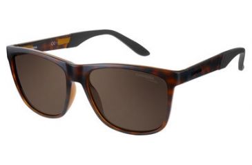 Image of Carrera 8022/S Single Vision Prescription Sunglasses CA8022S-0DWJ-SP-5616 - Frame Color Havana, Lens Diameter 56 mm