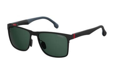 Image of Carrera 8026/S Bifocal Prescription Sunglasses CA8026S-0003-QT-5717 - Lens Diameter 57 mm, Frame Color Matte Black