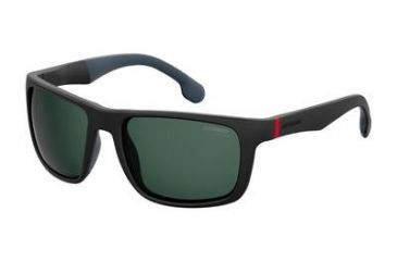 Image of Carrera 8027/S Bifocal Prescription Sunglasses CA8027S-0003-QT-5719 - Frame Color Matte Black, Lens Diameter 57 mm