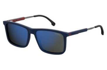 Image of Carrera 8029/S Progressive Prescription Sunglasses CA8029S-0PJP-XT-5717 - Lens Diameter 57 mm, Frame Color Blue