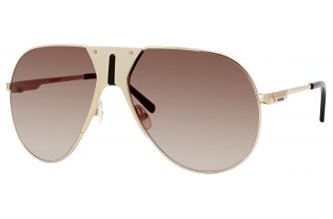 Image of Carrera 86/S Bifocal Prescription Sunglasses CA86S-083O-JD-6315 - Frame Color Gold, Lens Diameter 63 mm