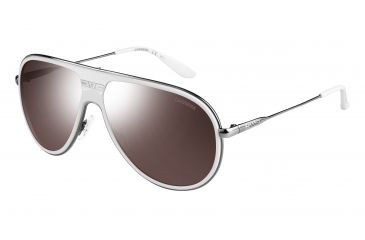 Image of Carrera 87/S Single Vision Prescription Sunglasses CA87S-0N1Y-8G-6213 - Frame Color White, Lens Diameter 62 mm