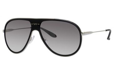 Image of Carrera 87/S Single Vision Prescription Sunglasses CA87S-0ZA1-IC-6213 - Frame Color Matte Black, Lens Diameter 62 mm